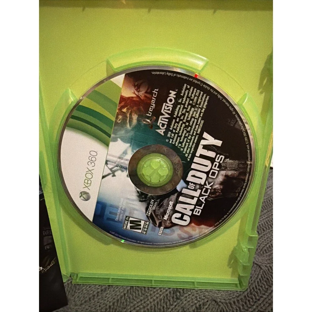 Call of Duty: Black Ops (Microsoft Xbox 360, 2010) Complete CIB